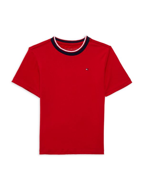 Tommy Hilfiger Little Boy's Solid Tee